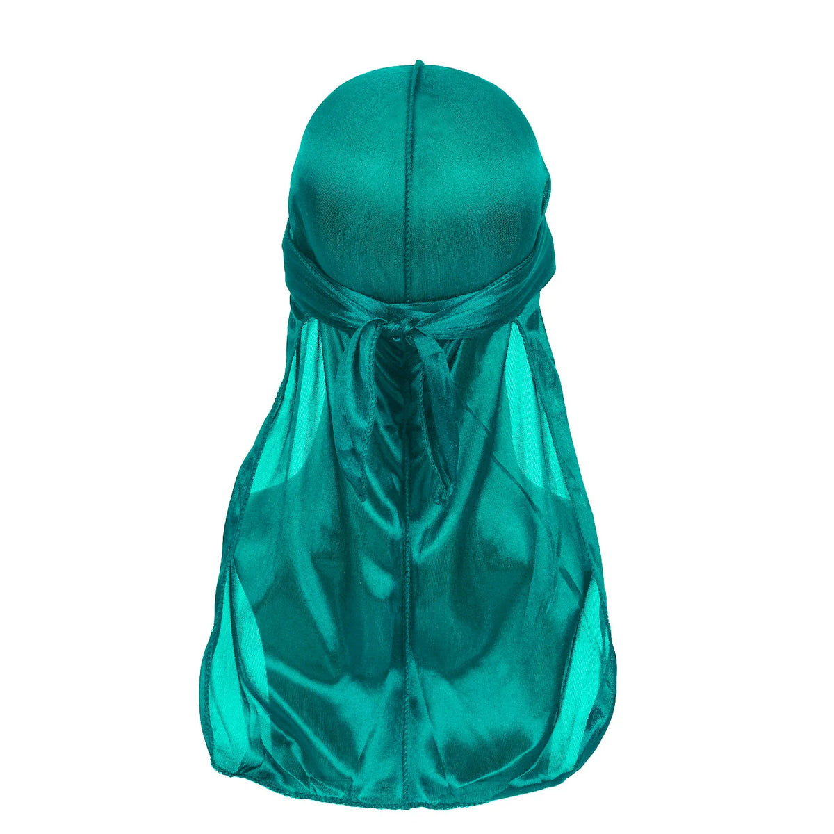 Men Satin Breathable Silky Durag Long Tail Doo Rag Pirate Hat Headband Turban Bandana Headwearmen