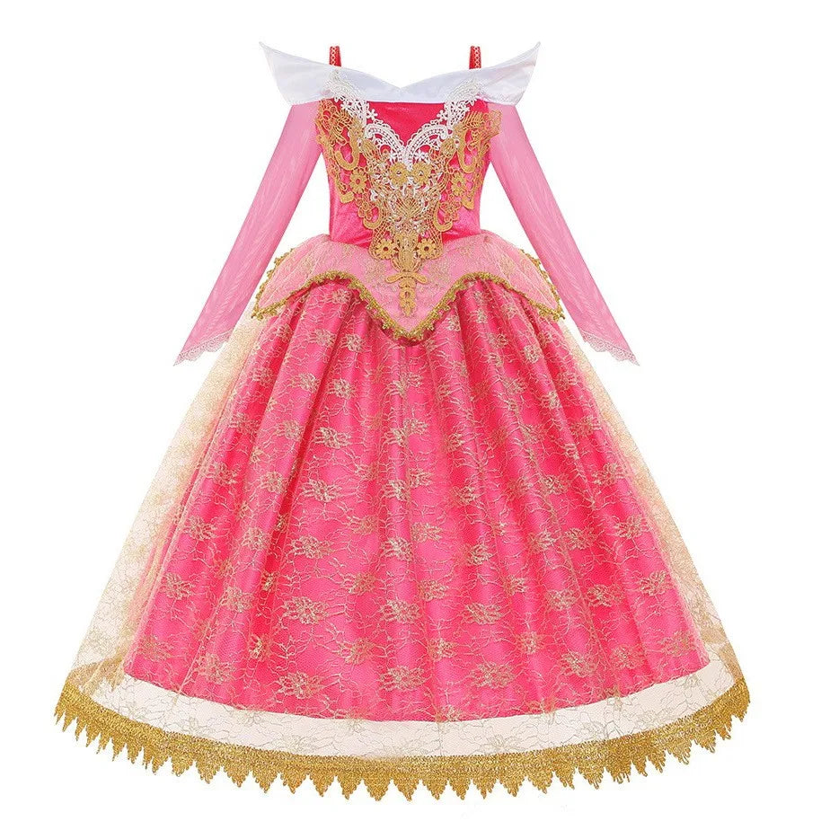 Aurora Princess Off Shoulder Costume Dress