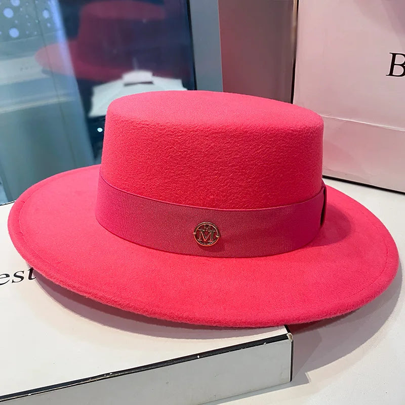 Fedora Hat – Elegant Felt Jazz Cap for Women & Men