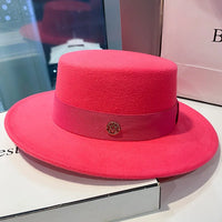 flat top rose Red
