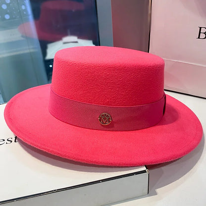 Fedora Hat – Elegant Felt Jazz Cap for Women & Men
