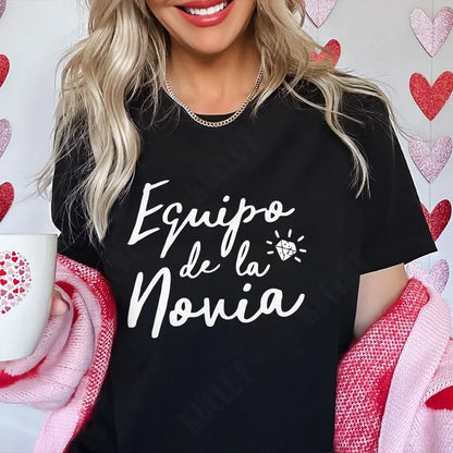 Bachelorette Party T-Shirt – Bride Squad Hen Party Tee