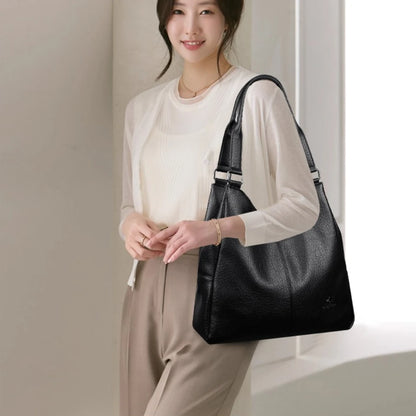 Three Layers Genuine Brand Tote Bag Luxury Handbags