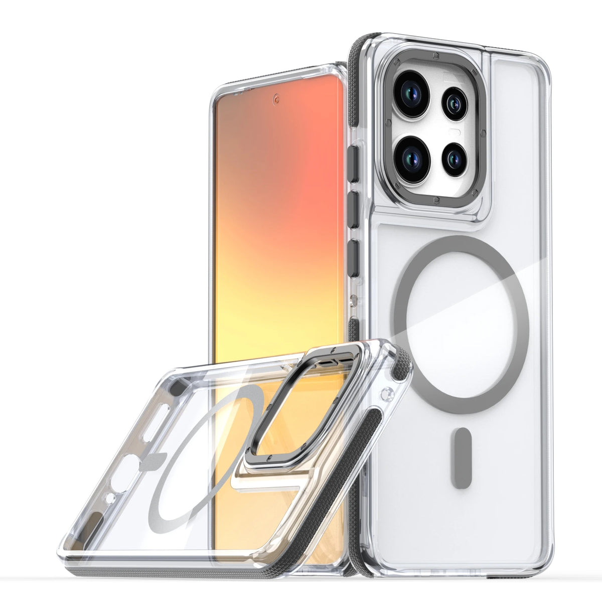 Magnetic Clear Case for Motorola Moto – Shockproof