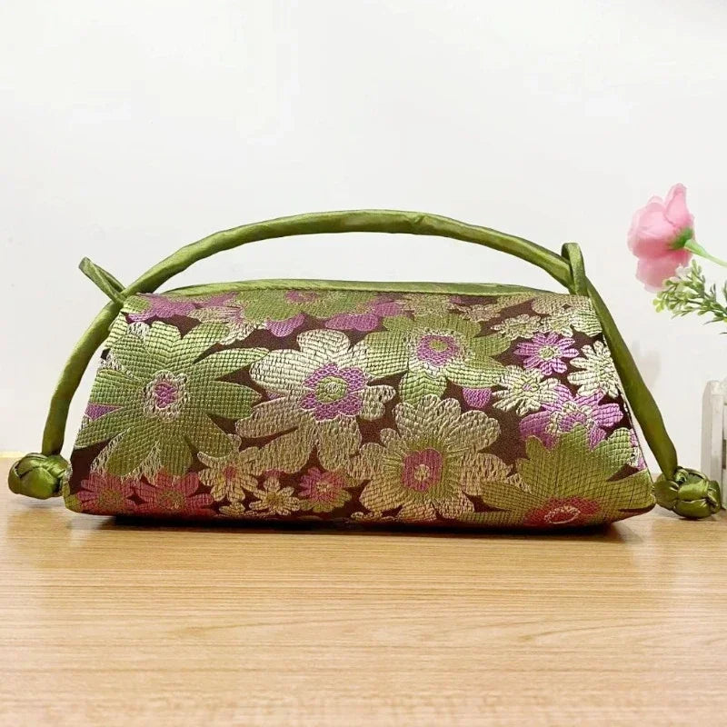 Fashion Luxury Japanese Style Silk Bag Women Handbag
