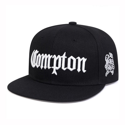 Compton Snapback Cap – Hip Hop Embroidery Baseball Hat