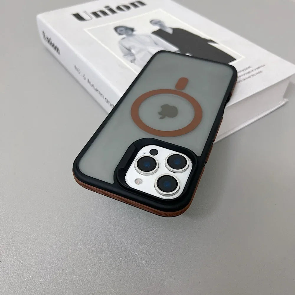 MagSafe Matte Translucent Shockproof iPhone Case – iPhone 11 to 16 Series