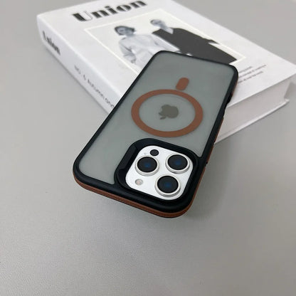 MagSafe Matte Translucent Shockproof iPhone Case – iPhone 11 to 16 Series