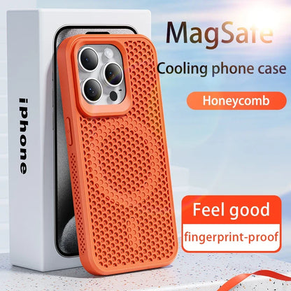Cooling MagSafe Mesh iPhone Case – Heat Dissipation Breathable Cover