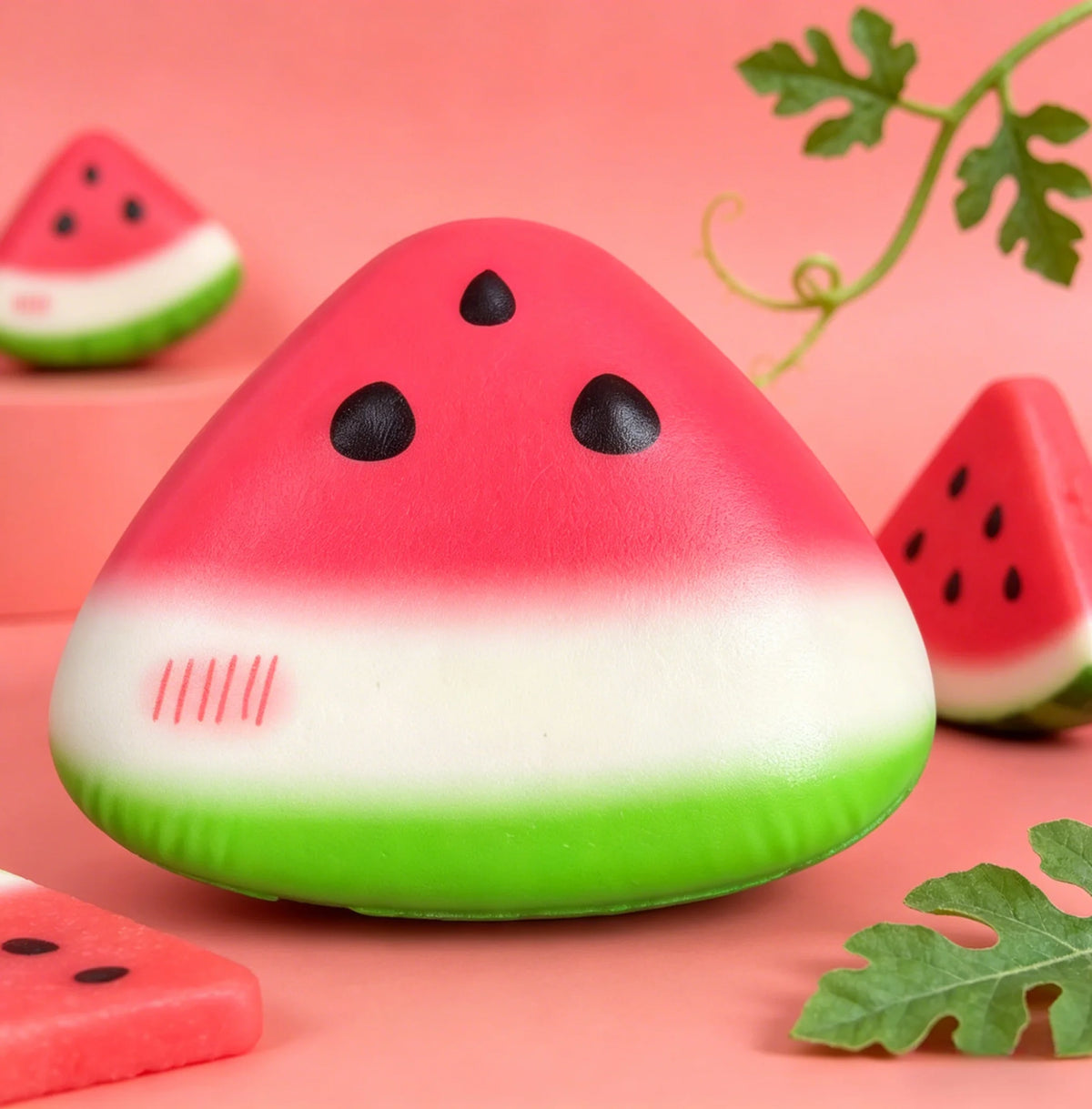 Watermelon Squishy Fidget Toy Stress Relief