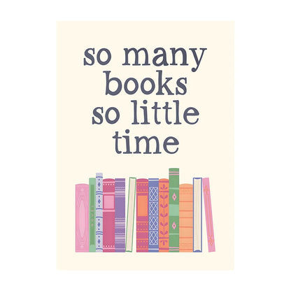 Book Club Wall Art Poster – Retro Reading Print for Book Lovers