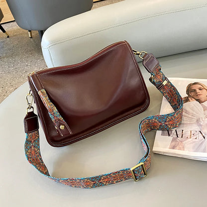 Women's Cowhide Genuine Leather Shoulder Bag