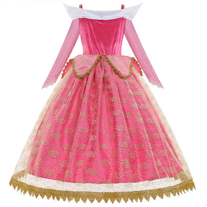 Aurora Princess Off Shoulder Costume Dress