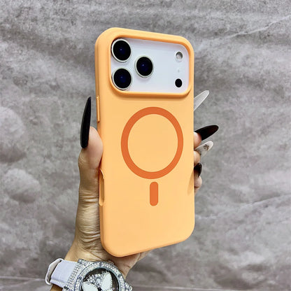 MagSafe Silicone iPhone Case – iPhone 12 to 17 Pro Max
