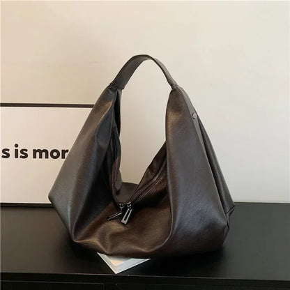 Big Black Shoulder Bags for Women Large Hobo Shopper Bag