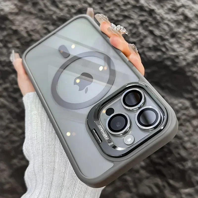 MagSafe Clear iPhone Case with Camera Lens Protector – iPhone 11 to 18 Pro Max