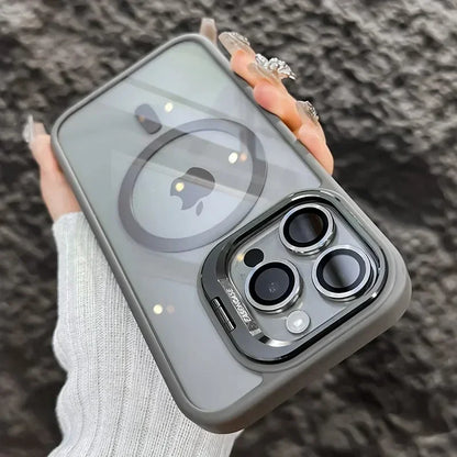 Magnetic Shockproof MagSafe Case with Stand for iPhone 18 Pro Max