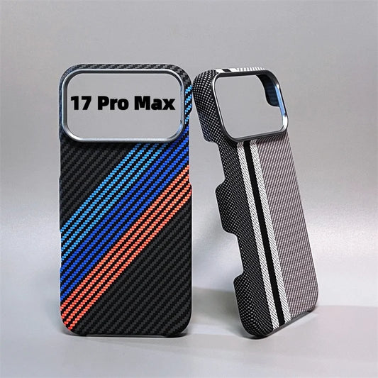 Carbon Fiber MagSafe iPhone Case – Military-Grade Shockproof with Metal Camera Ring