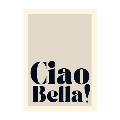 Bold Typography Wall Art Poster – Modern Minimalist Print