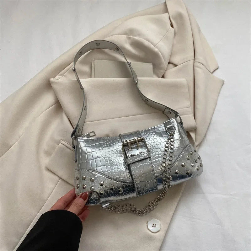 Women Fashion Shoulder Bag Gothic Ladies Bag