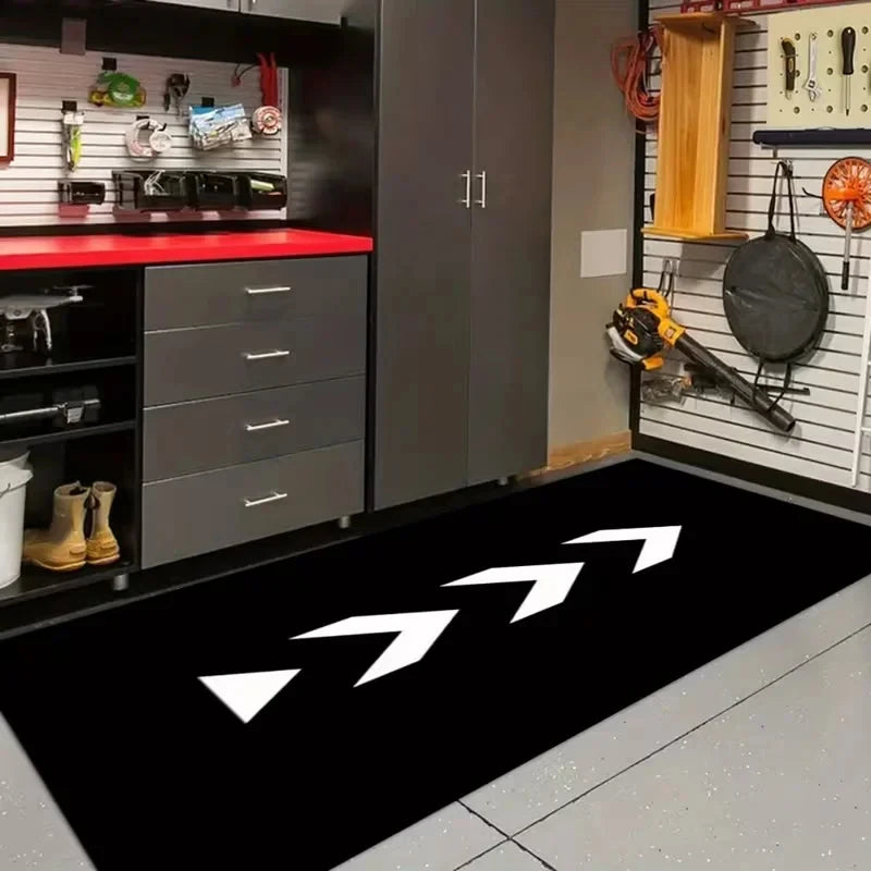 Vikama Motorcycle Garage Carpet Oil Resistant Wear Display Mat Corridor Bedroom Floor Rug Home Decor