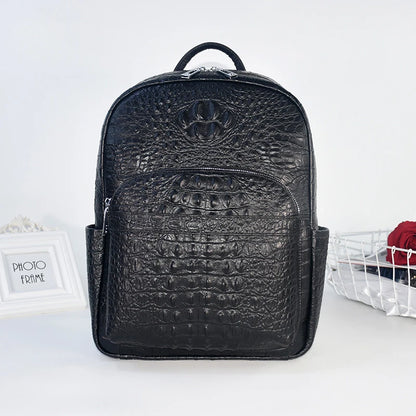 Alligator Leather Backpack for Men – Large Luxury