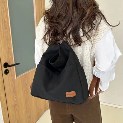 Large Capacity Canvas Commuting Crossbody Tote Bag