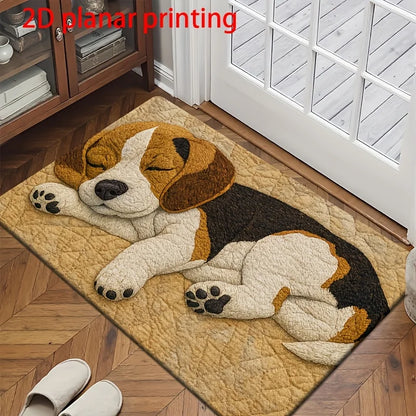 Beagle Doormat – Non-Slip Stain-Resistant Indoor Outdoor Rug