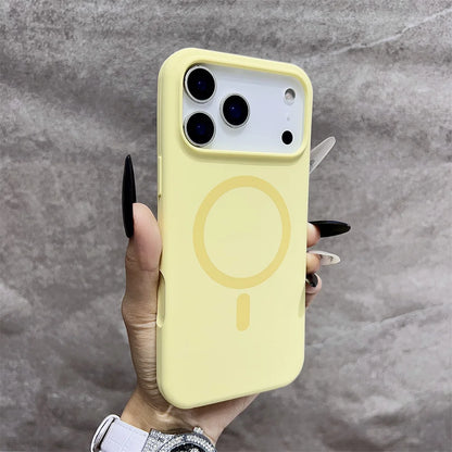 MagSafe Silicone iPhone Case – iPhone 12 to 17 Pro Max