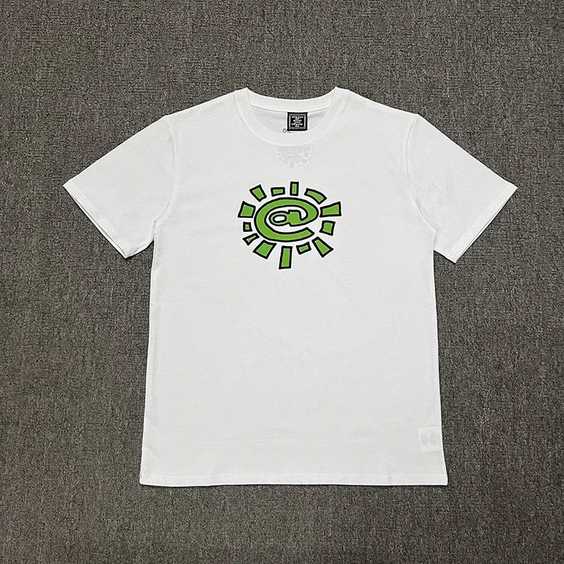 Sun Print Graphic T-Shirt – Casual Cotton Tee for Men & Women