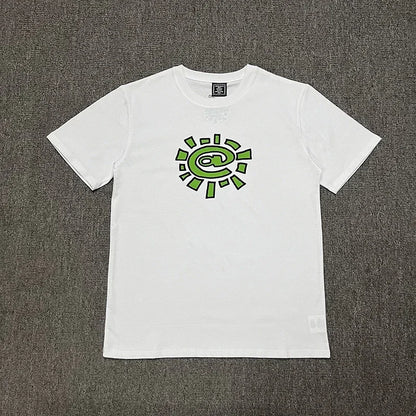 Sun Print Graphic T-Shirt – Casual Cotton Tee for Men & Women