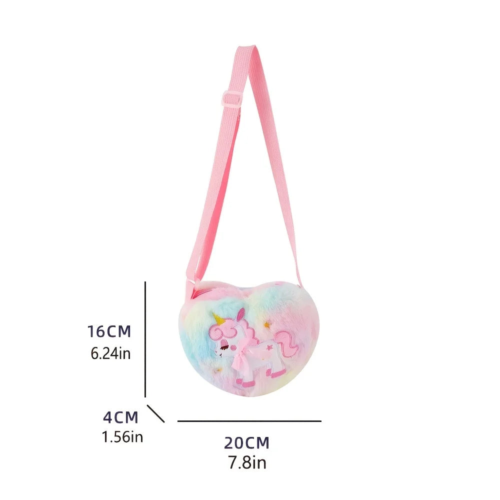 Cute Unicorn Crossbody Bag For Girls