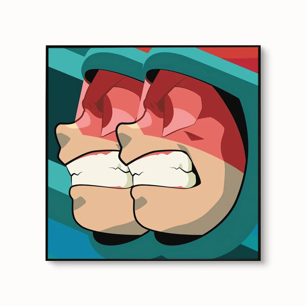 Anime Pop Art Canvas Poster | Japanese Korean Style Wall Art for Kids & Teens