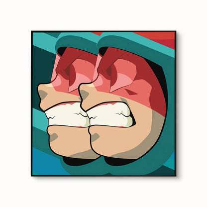 Anime Pop Art Canvas Poster | Japanese Korean Style Wall Art for Kids & Teens
