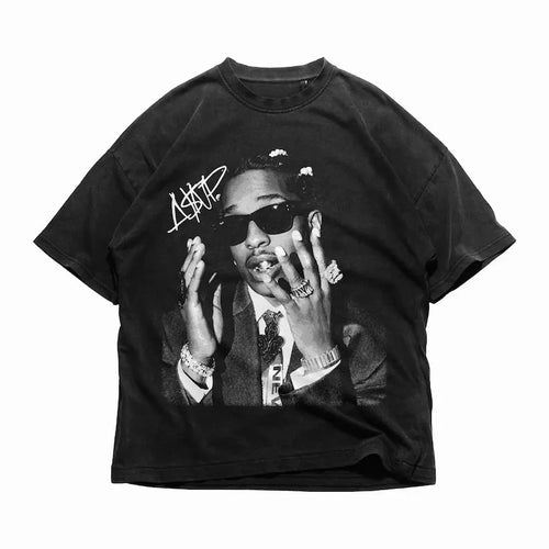 ASAP Rocky Oversized Graphic T-Shirt