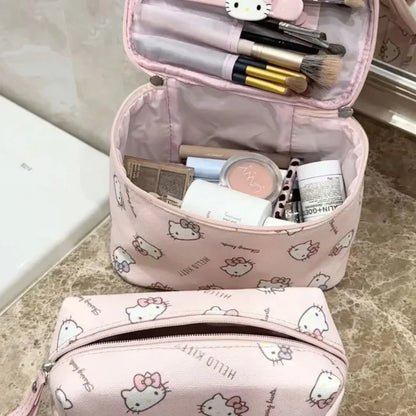 Hello Kitty Large Capacity Makeup Bag