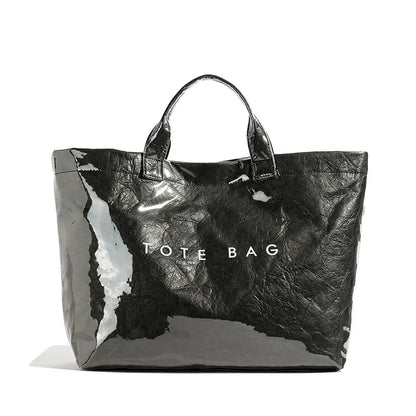 Popular Letter Prints Women's Tote Bags