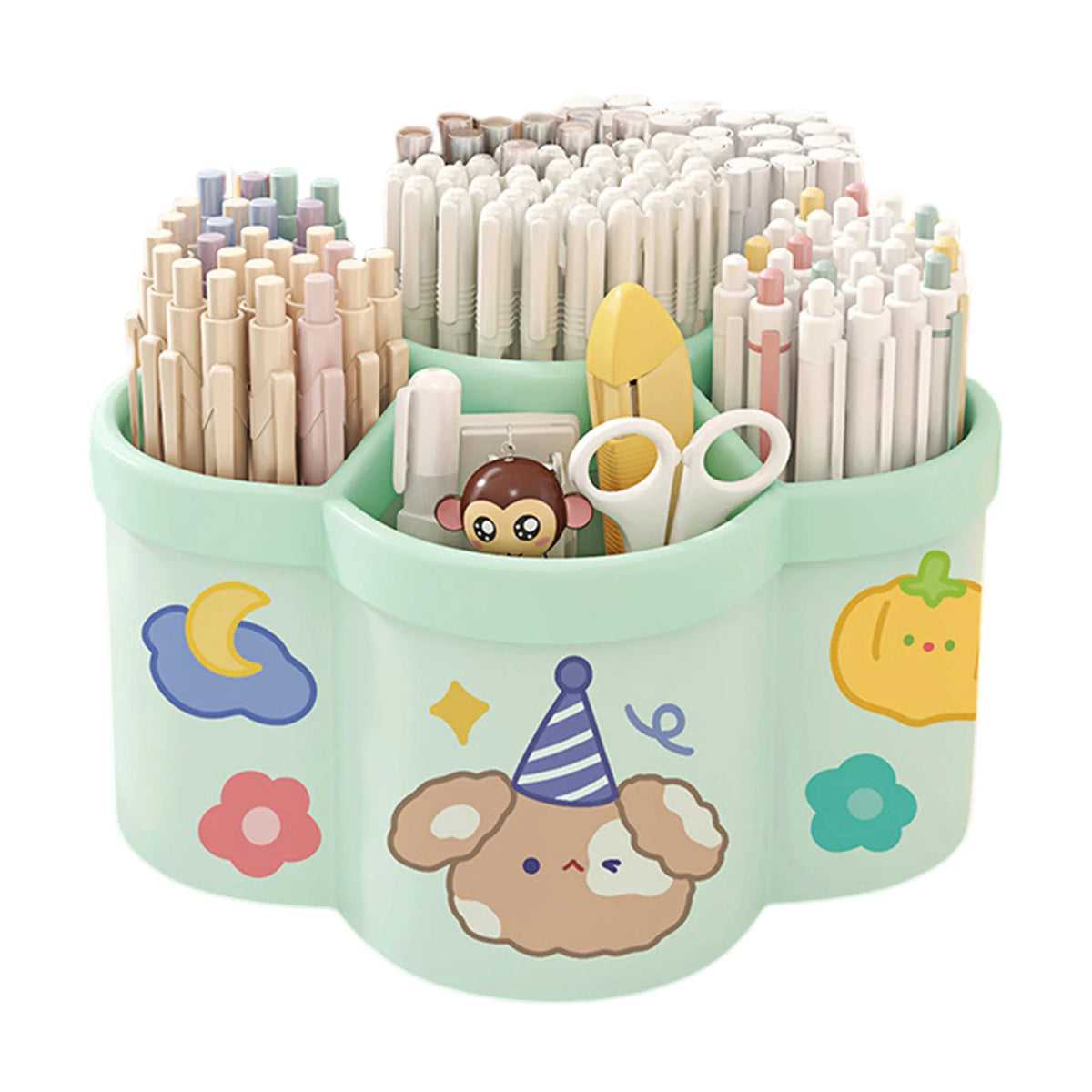 Rotating Pen Holder Desk Organizer