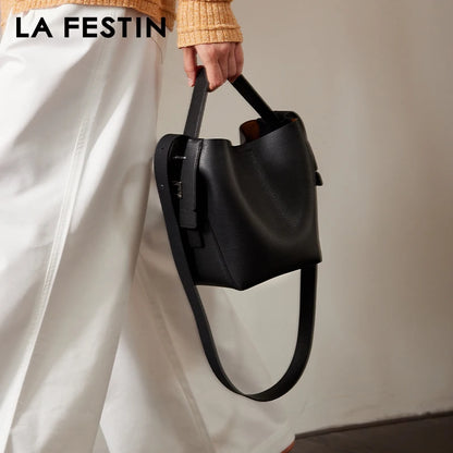 Genuine Leather Ladies Handbag