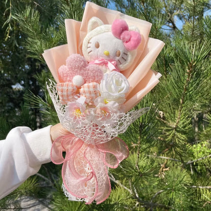 Sanrio Plush Flower Bouquet Gift