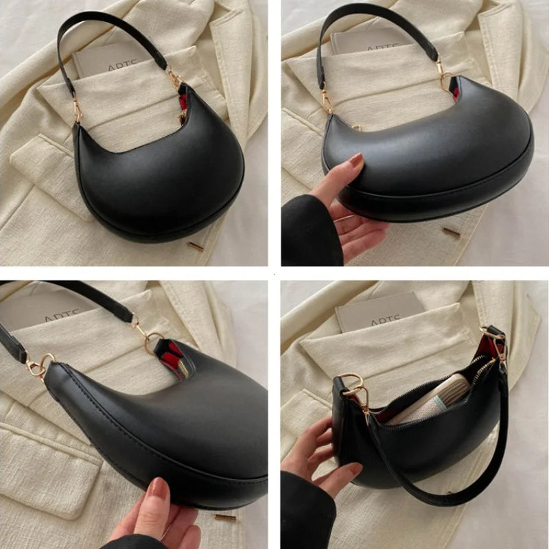 New Fashionable High-end Moon-shaped Baseball Bag