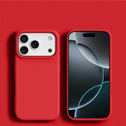 Liquid Silicone iPhone 17 Case – Shockproof Soft Cover for iPhone 17 / Pro / Pro Max / Air