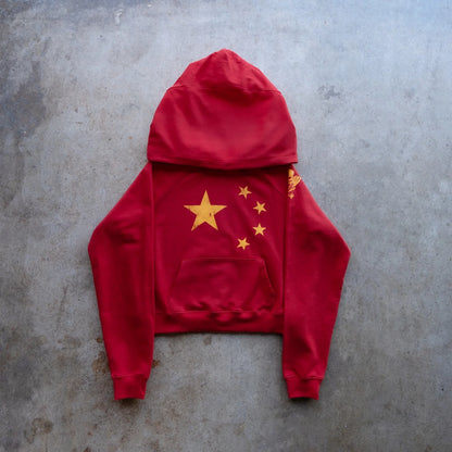 Y2K Graphic Oversized Hoodie Women Grunge Streetwear Sweatshirt