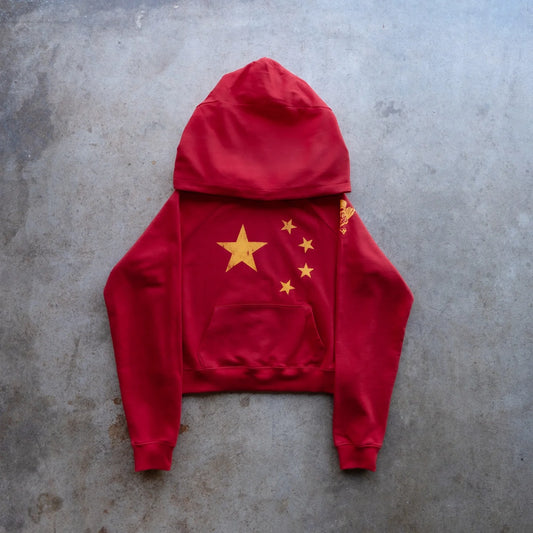 Y2K Graphic Oversized Hoodie Women Grunge Streetwear Sweatshirt