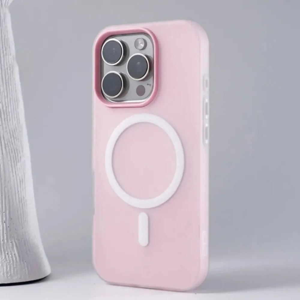 MagSafe Matte Candy Color iPhone Case – iPhone 17 / 16 / 15 / 14 / 13 / 12 / 11