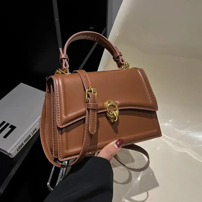 Pu Leather Shoulder Bag for Women Handbag