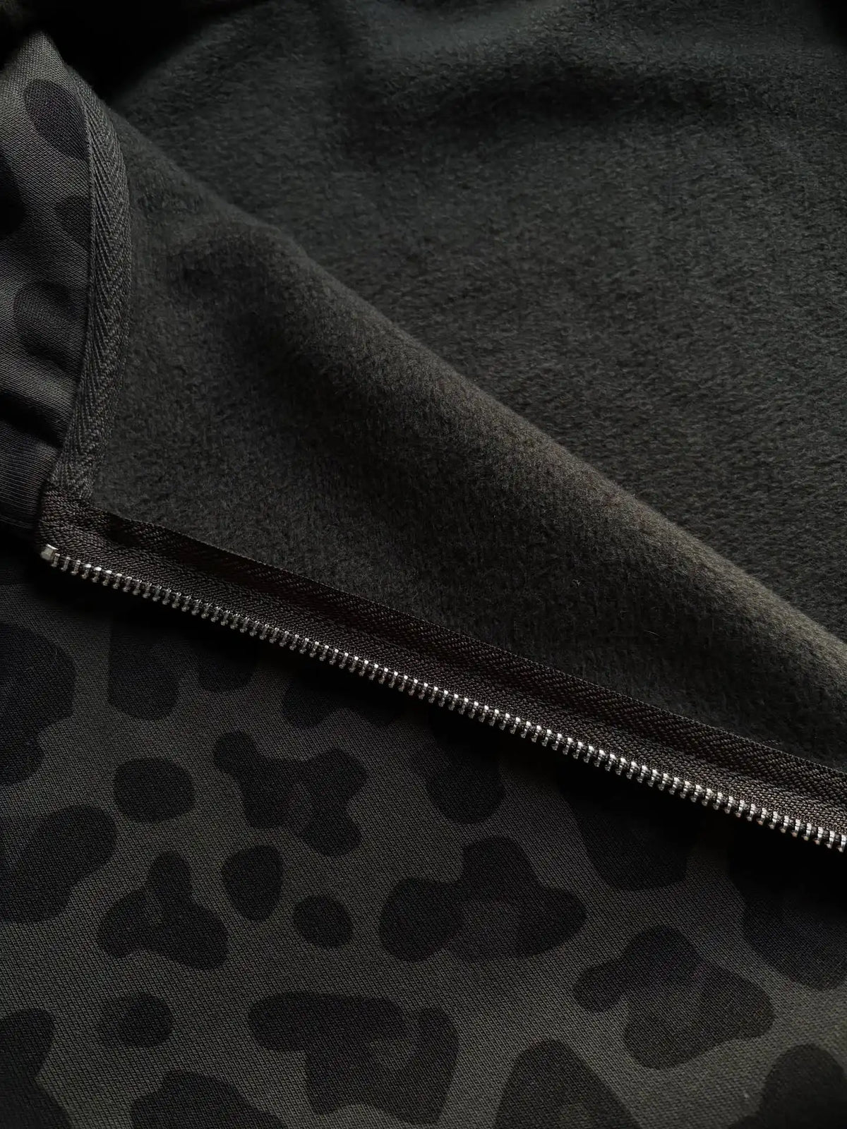 Y2K Leopard Print Zip-Up Hoodie – Unisex Oversized Sweatshirt