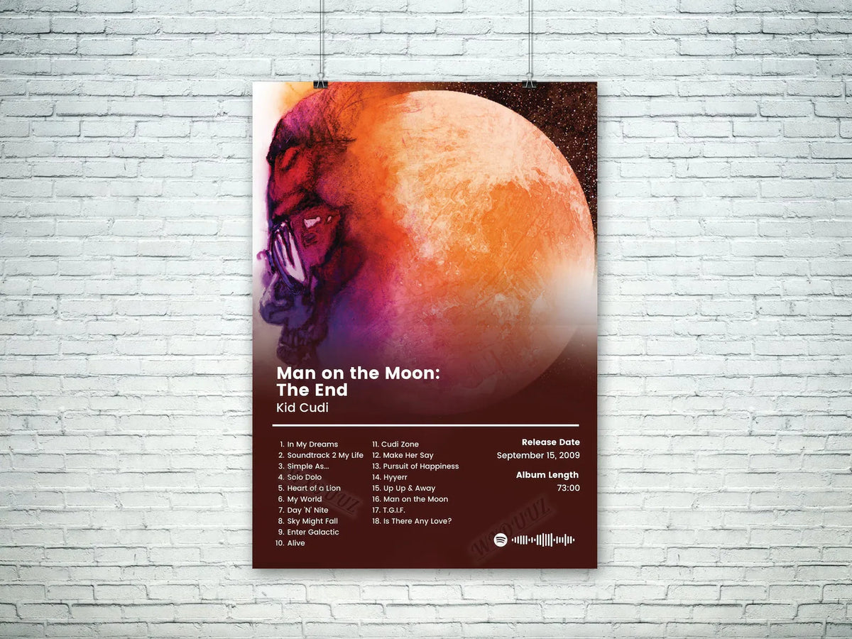 Hip Hop Music Album Poster – Canvas Wall Art Print