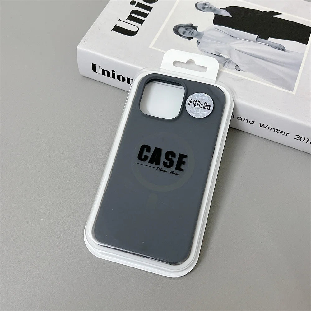 MagSafe Liquid Silicone iPhone Case – iPhone 12 to 16 Pro Max