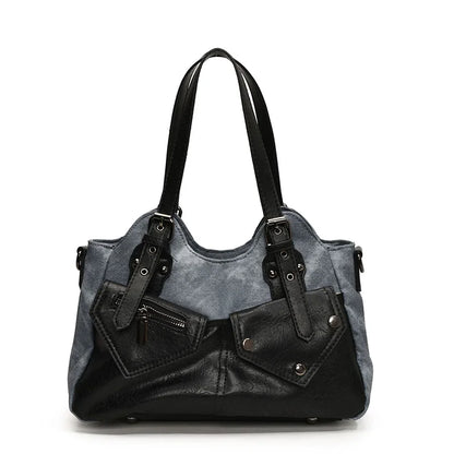 Retro Trendy Shoulder Bags European American High-quality Handbag